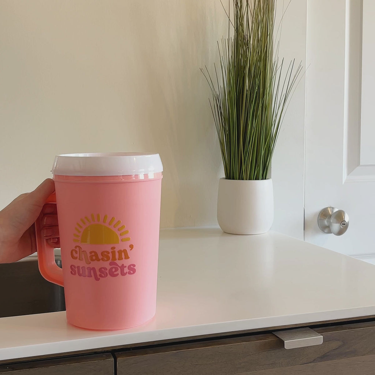 Chasin' Sunsets 34oz Mega Mug