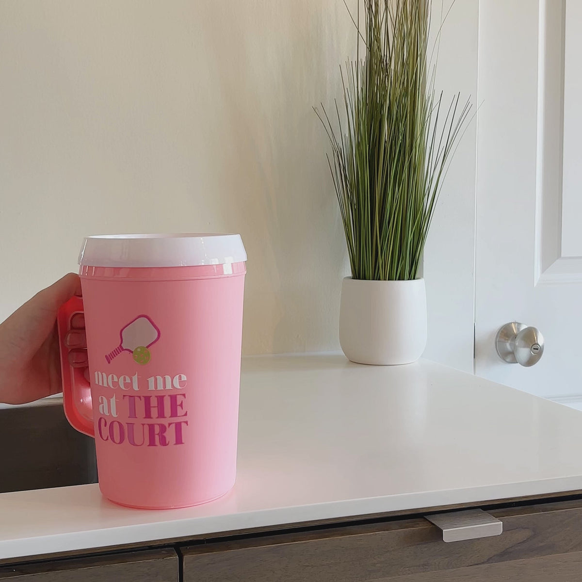 Meet Me on the Court 34 oz Mega Mug