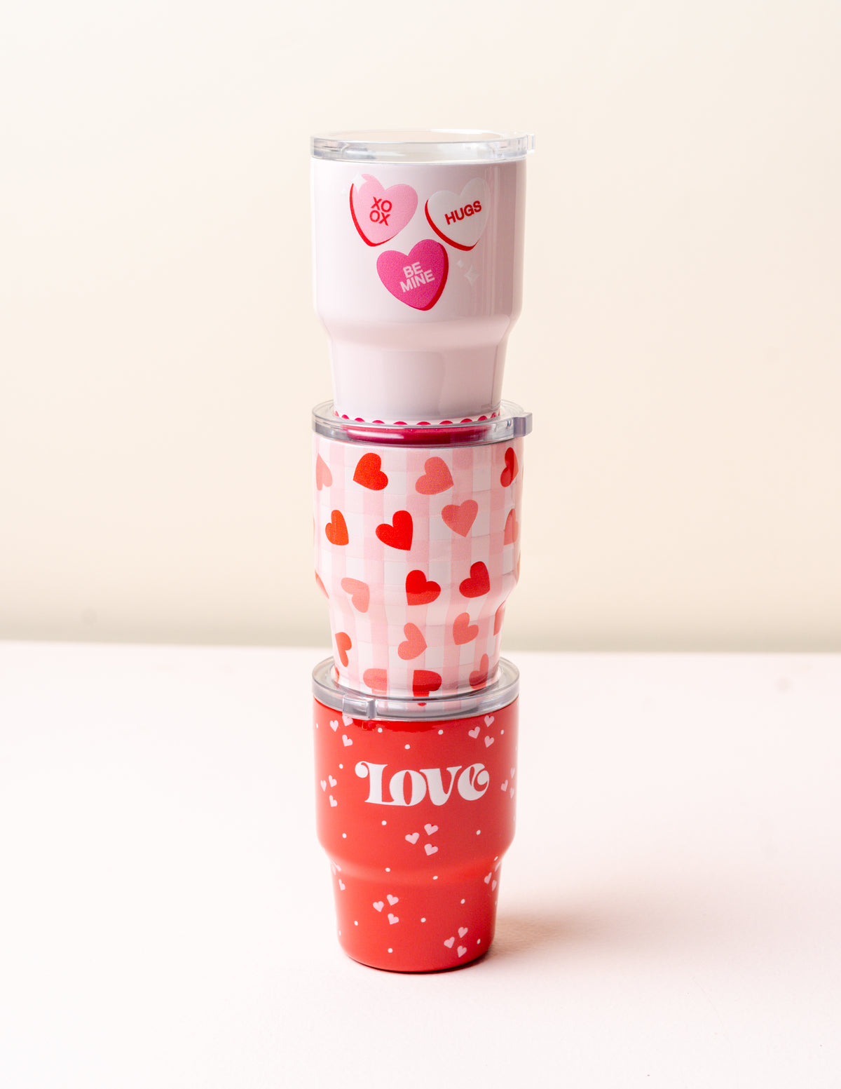 Candy Hearts 2 oz Tiny Tumbler
