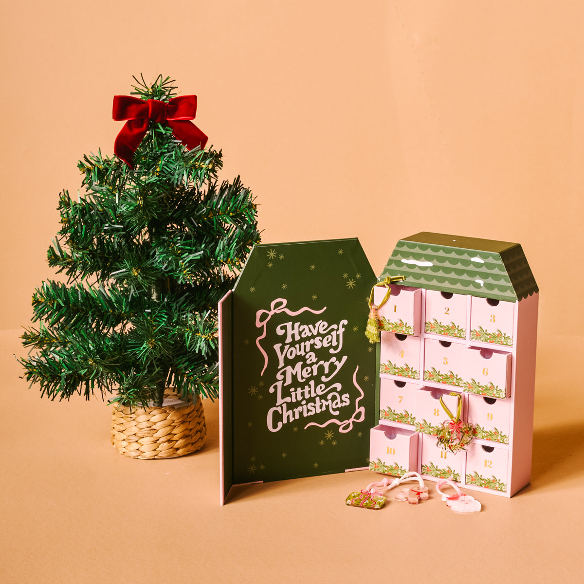 Classic Christmas Ornament Advent Calendar