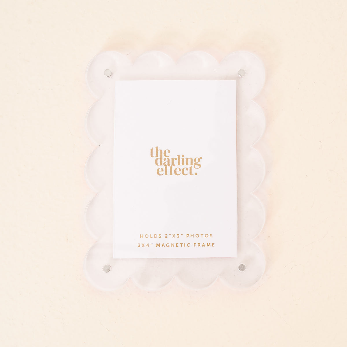 Clear Mini Acrylic Picture Frame Magnet