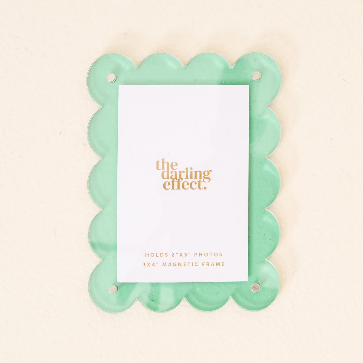 Mint Green Mini Acrylic Picture Frame Magnet