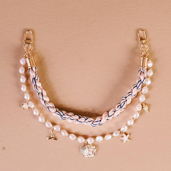 Seas the Day Necklace Bag Charm