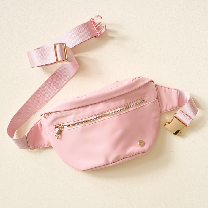 Dusty Blush XL All You Need Belt Bag