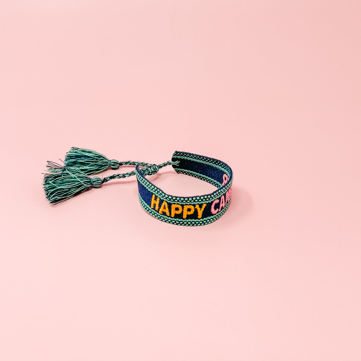 Happy Camper Woven Bracelet