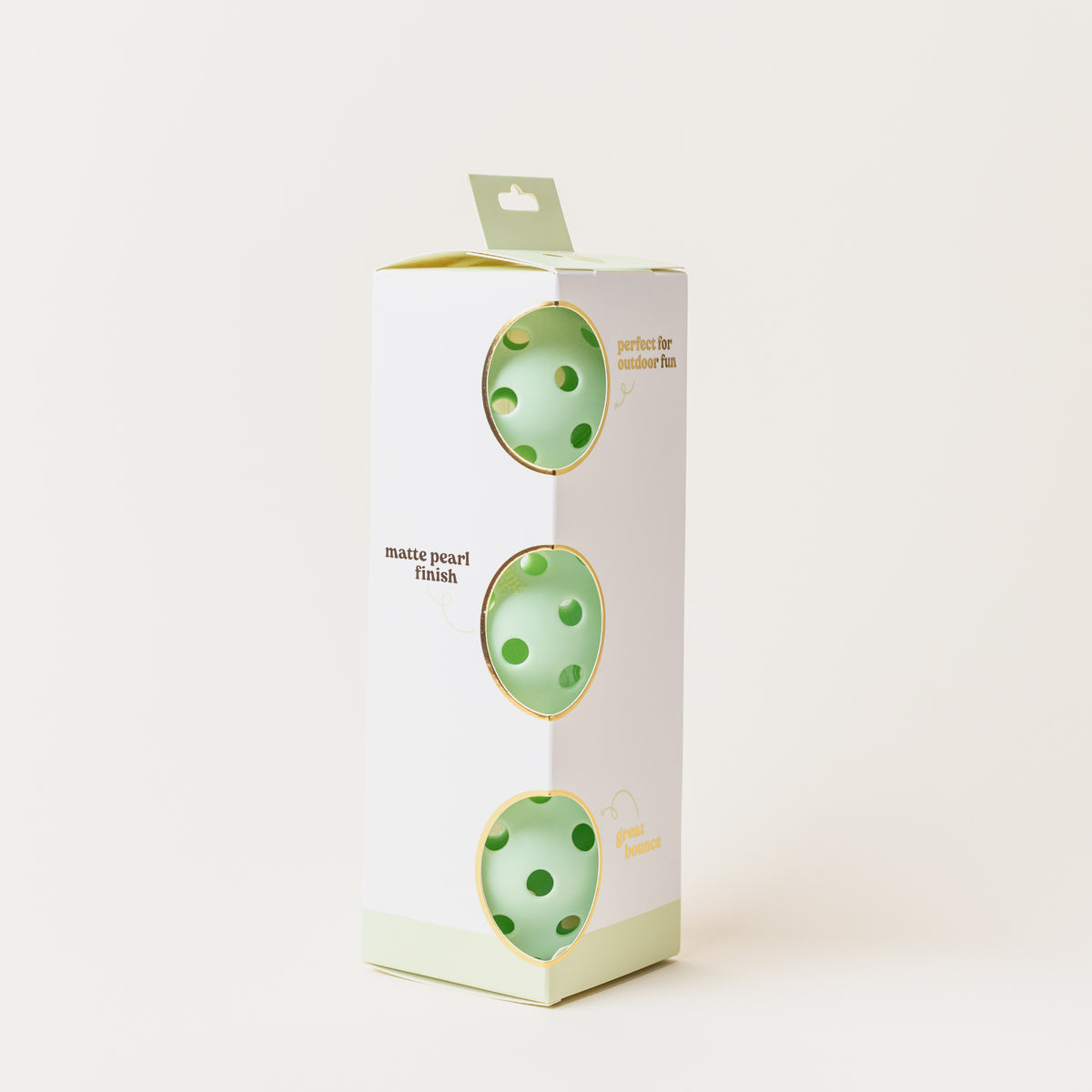 Green Pickleball Ball Set
