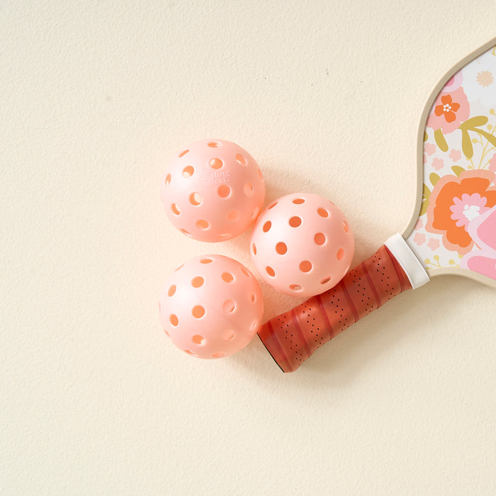 Pink Pickleball Ball Set