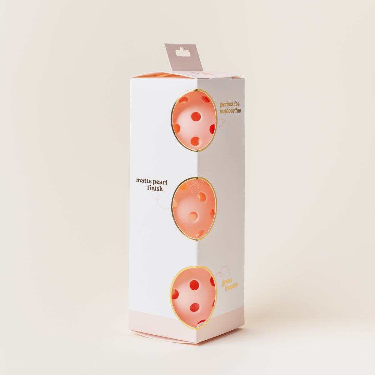 Pink Pickleball Ball Set