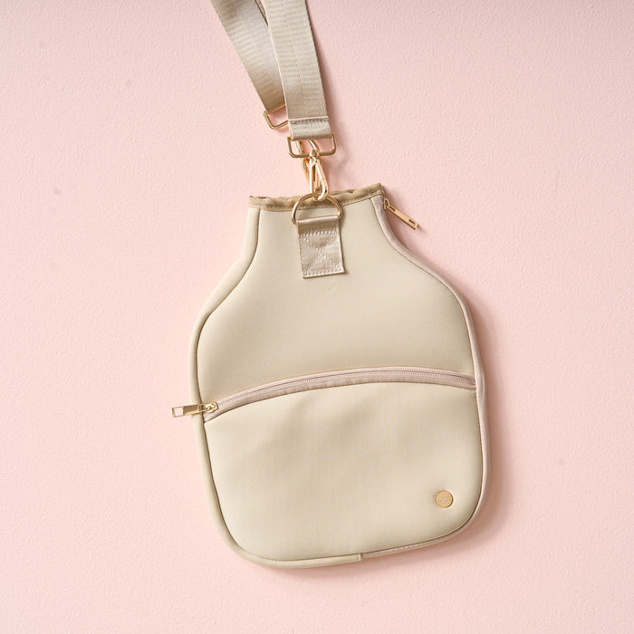 Tan Pickleball Paddle Case