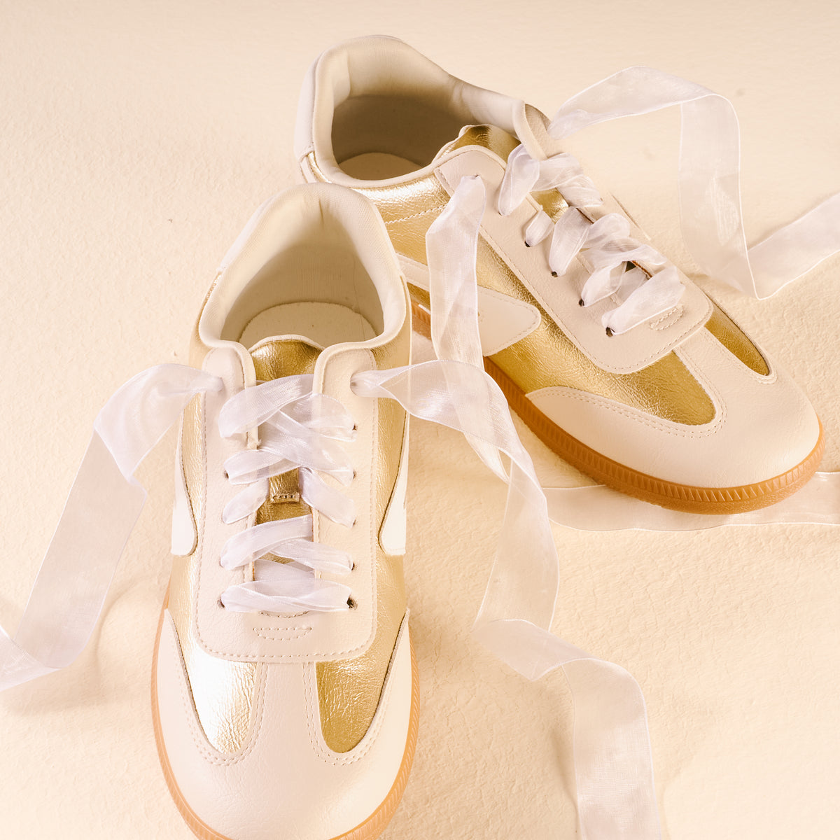 Sheer White Step It Up Shoelaces