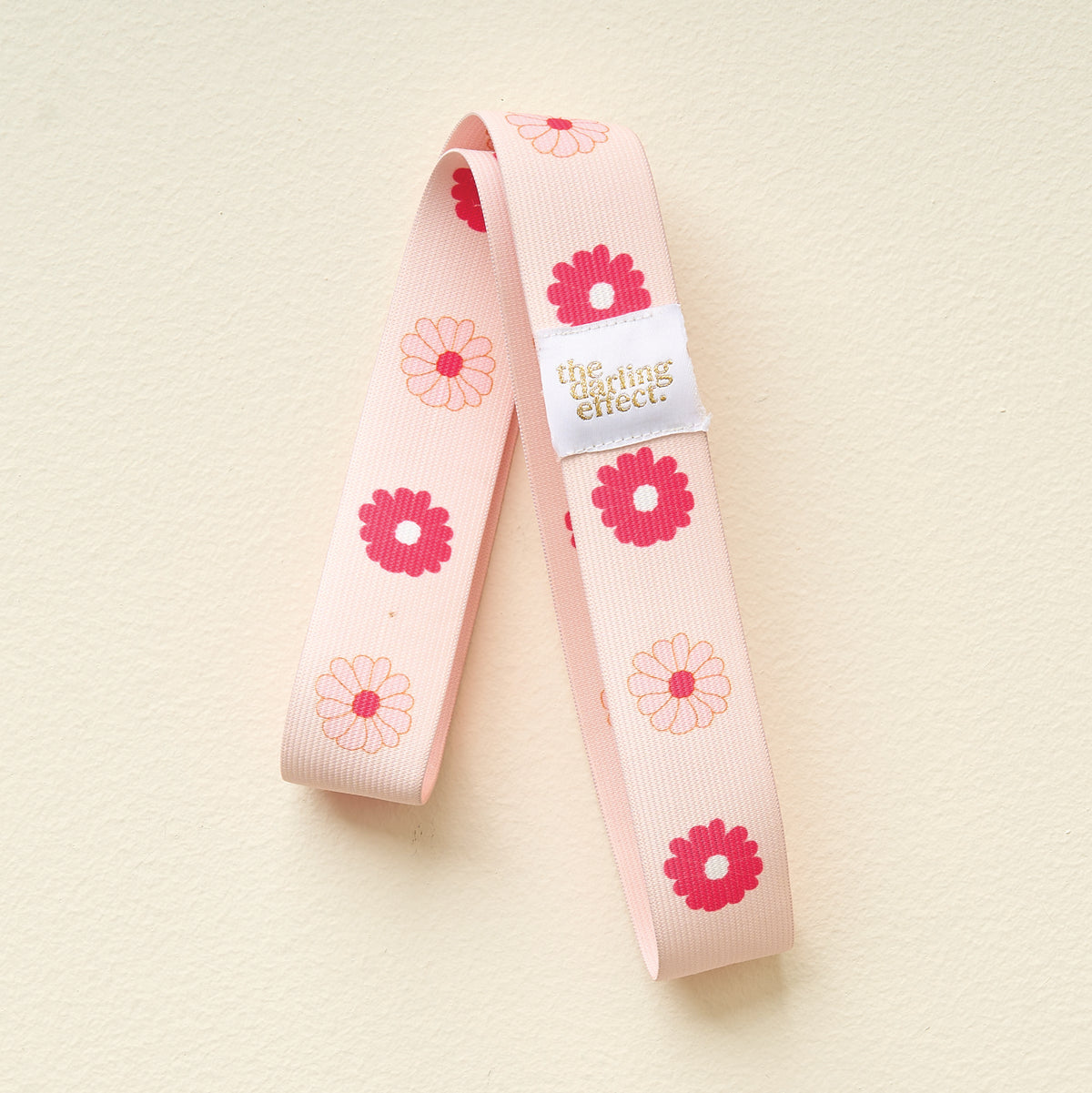 Put Towel Band-Darling Daisy Hot Pink Stay