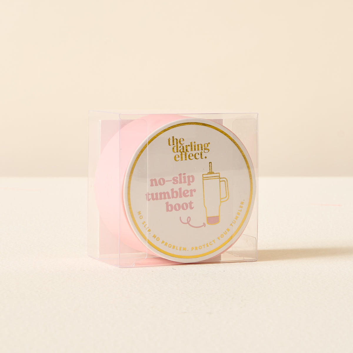 Pink Tumbler Silicone Boot