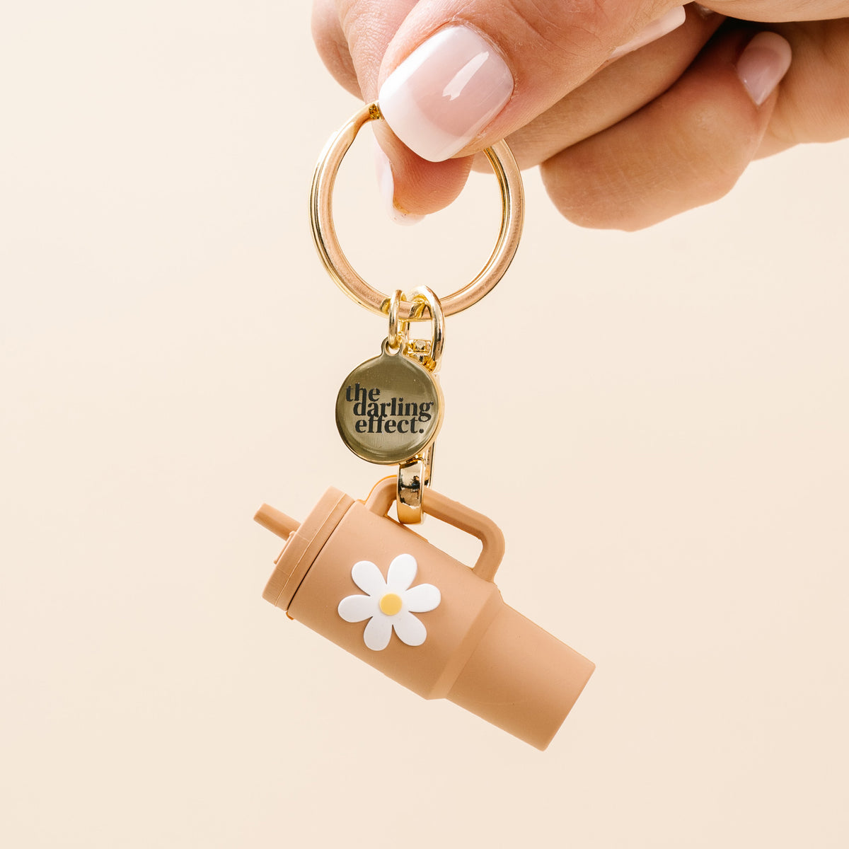 Sandstone Tiny Tumbler Keychain