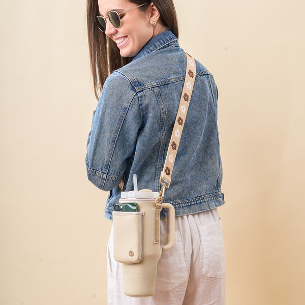 Tan Tumbler Sling