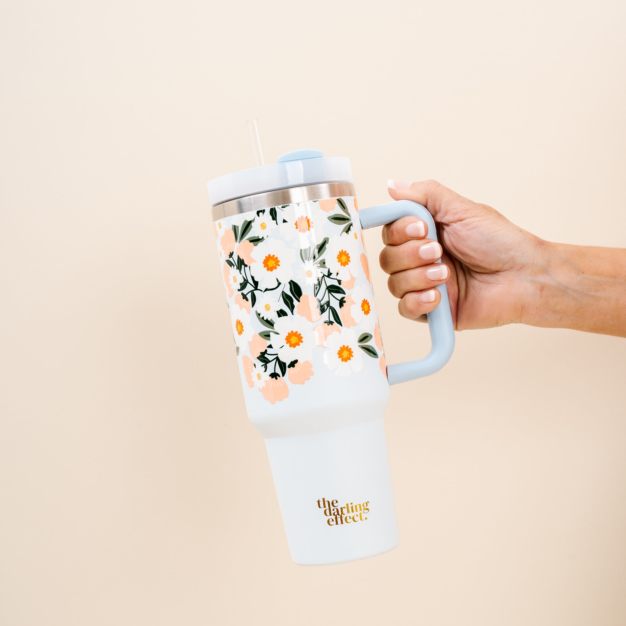 Flower Talk Take Me Everywhere Tumbler - 40 oz