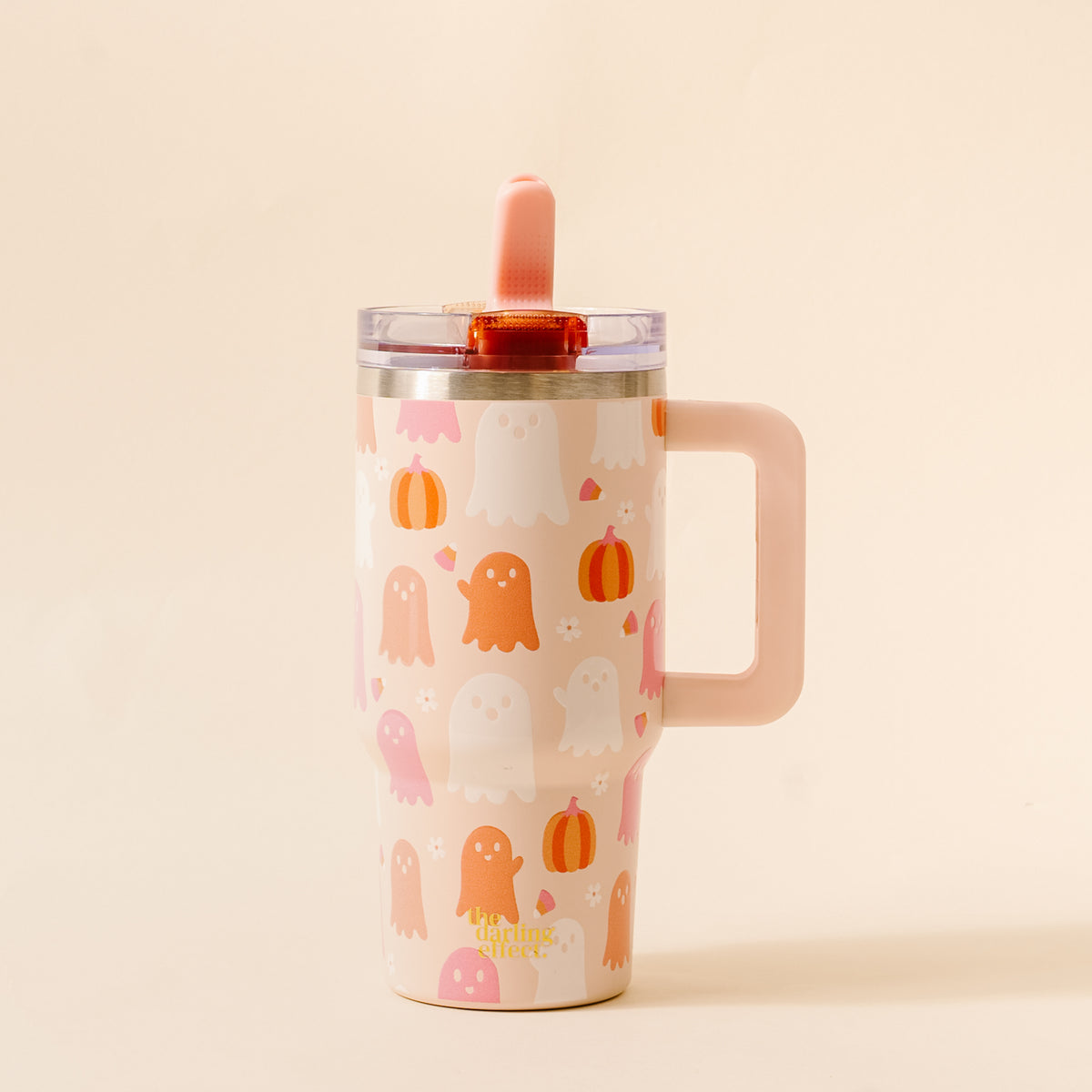 Ghost Party 20 oz Lifestyle Flip Straw Tumbler