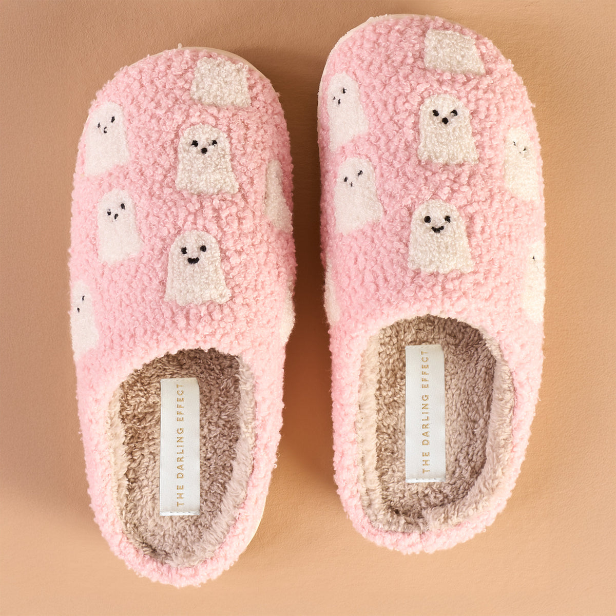 Ghosts Fuzzy Slippers