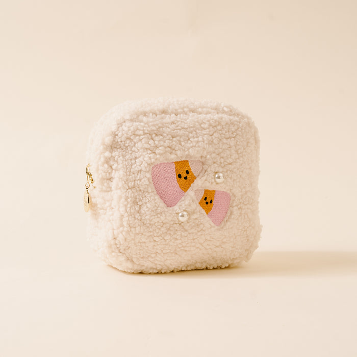 Square Candy Corn Cuties Teddy Pouch