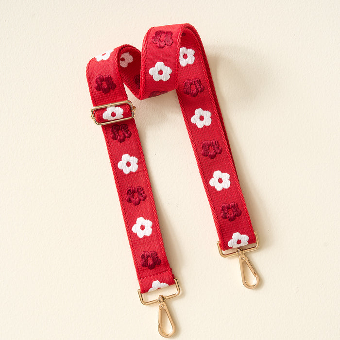 Burgundy Game Day Crossbody Strap