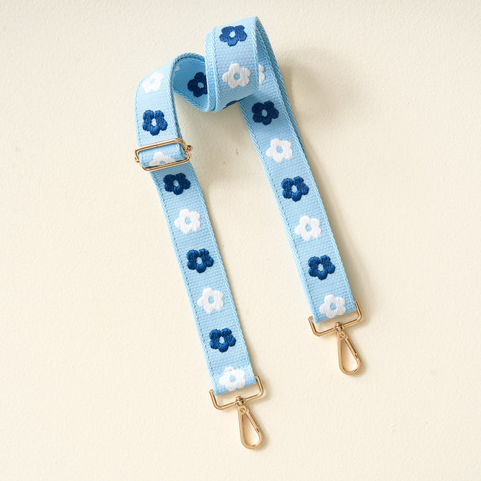 Light Blue Game Day Crossbody Strap