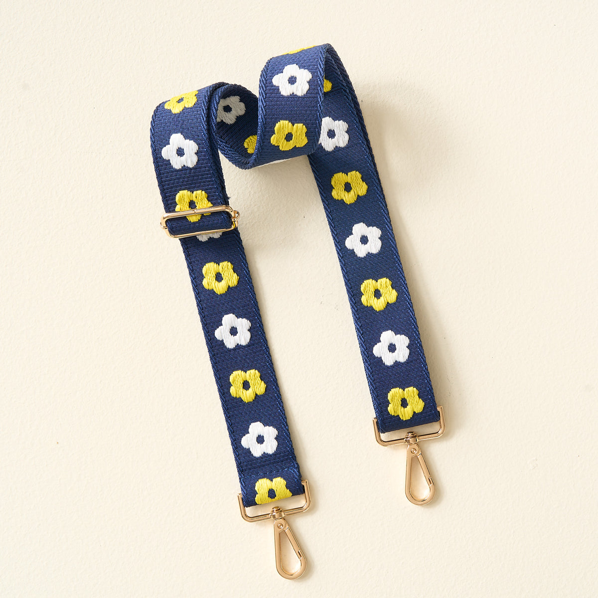 Nvy Yellow Game Day Crossbody Strap