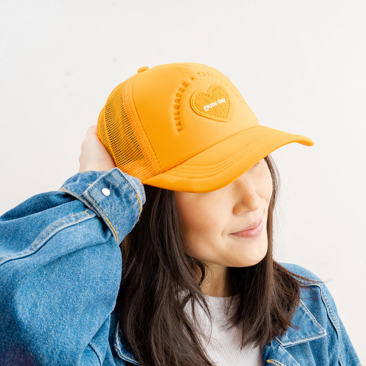 Orange Game Day Trucker Hat