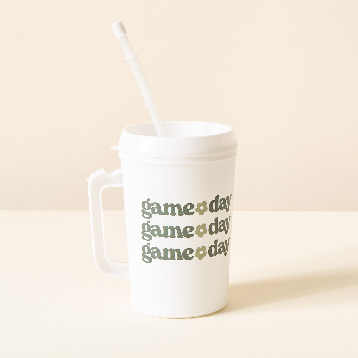 Green Game Day 34 oz Mega Mug