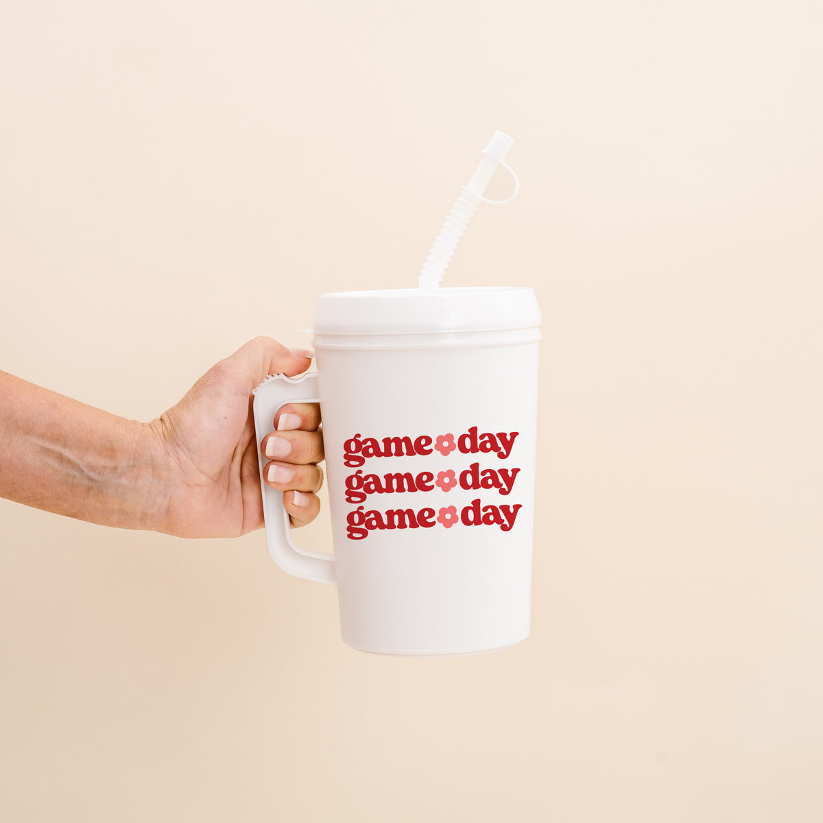 Red 34 oz Mega Mug