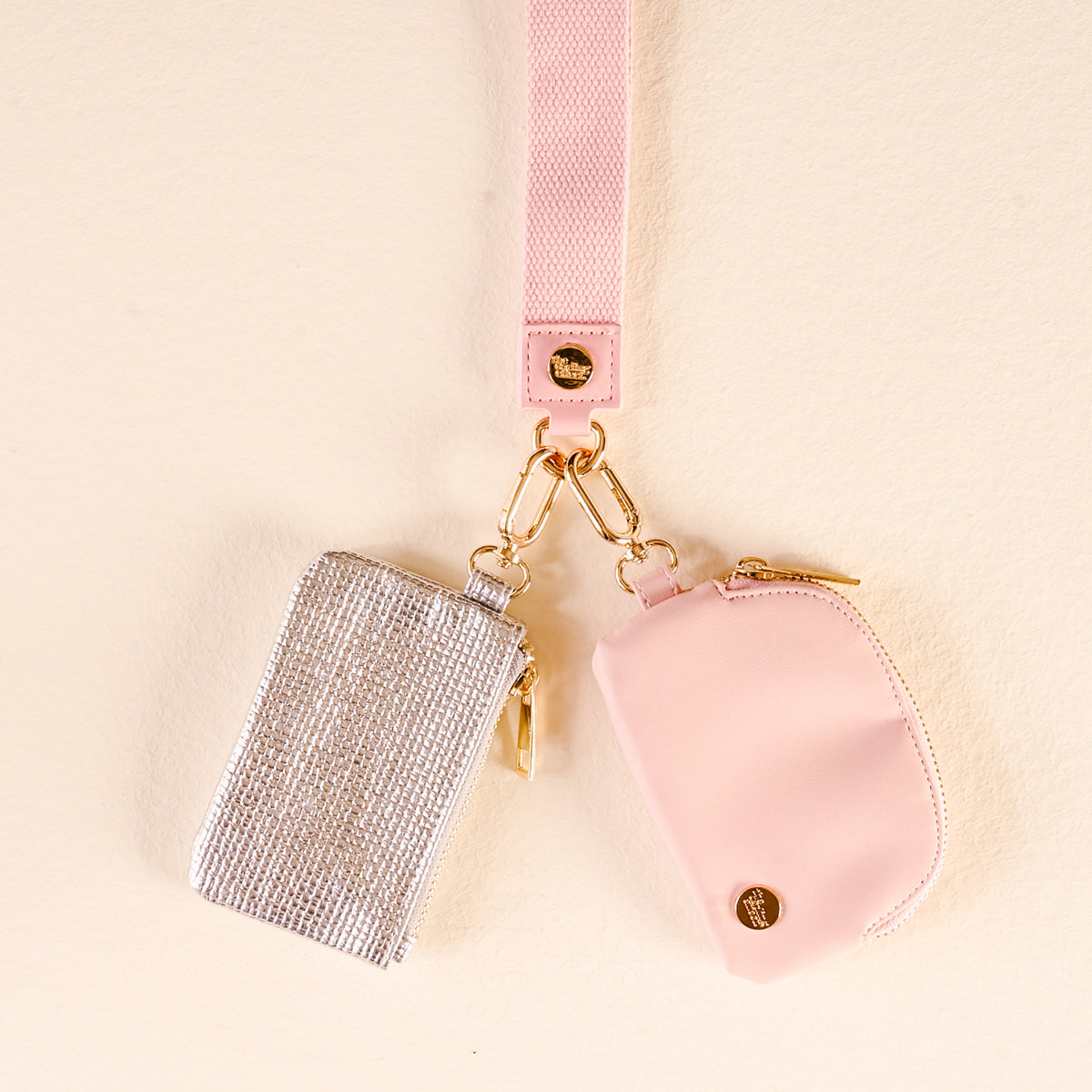 Rosé All Day Dynamic Duo Pouch Luxe Wristlet