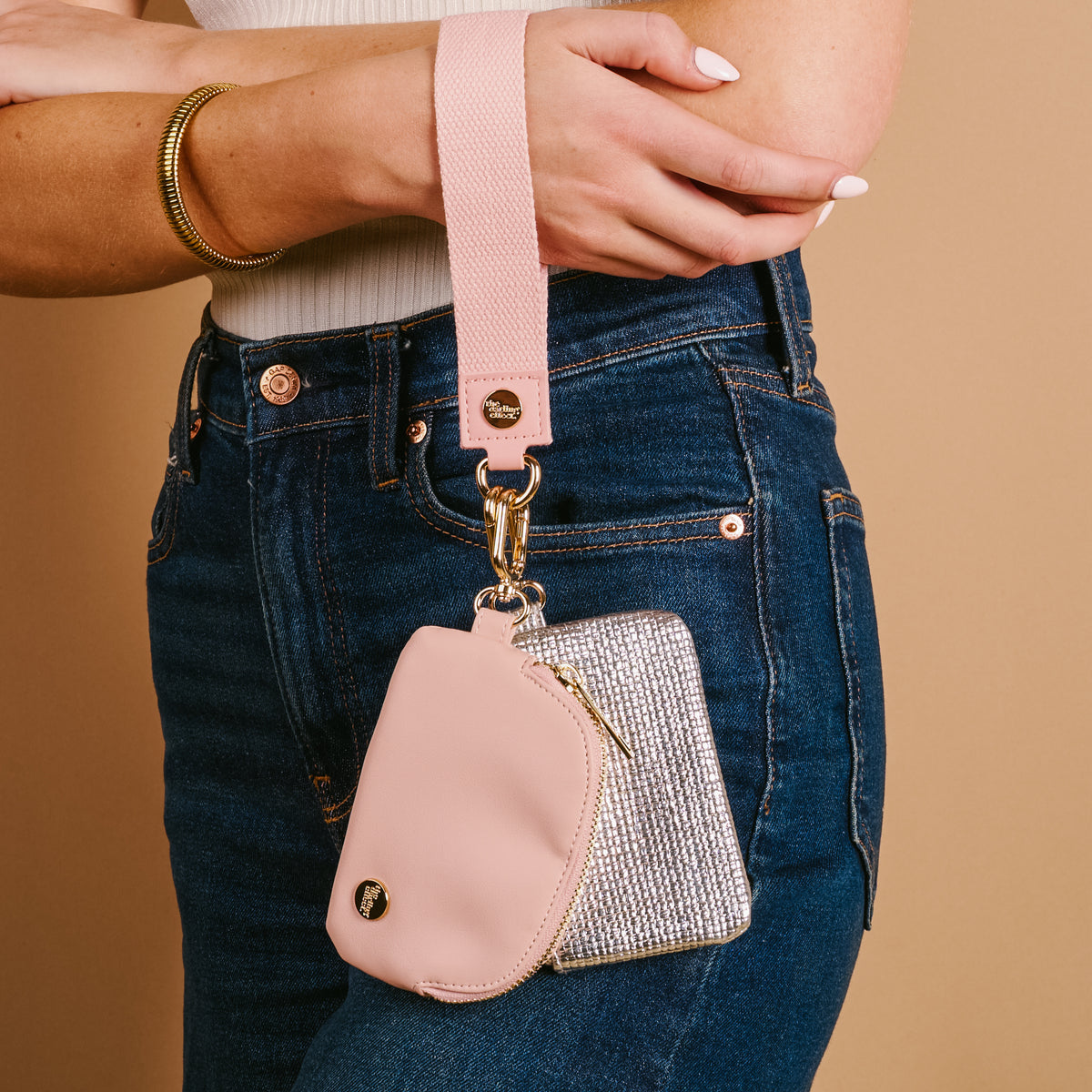 Rosé All Day Dynamic Duo Pouch Luxe Wristlet