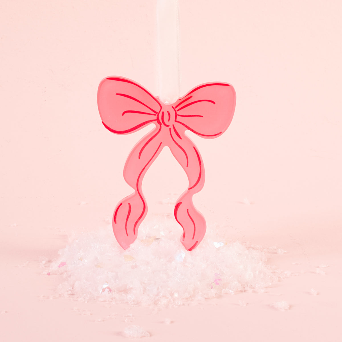 Lovely Bow Holiday Tree Ornament