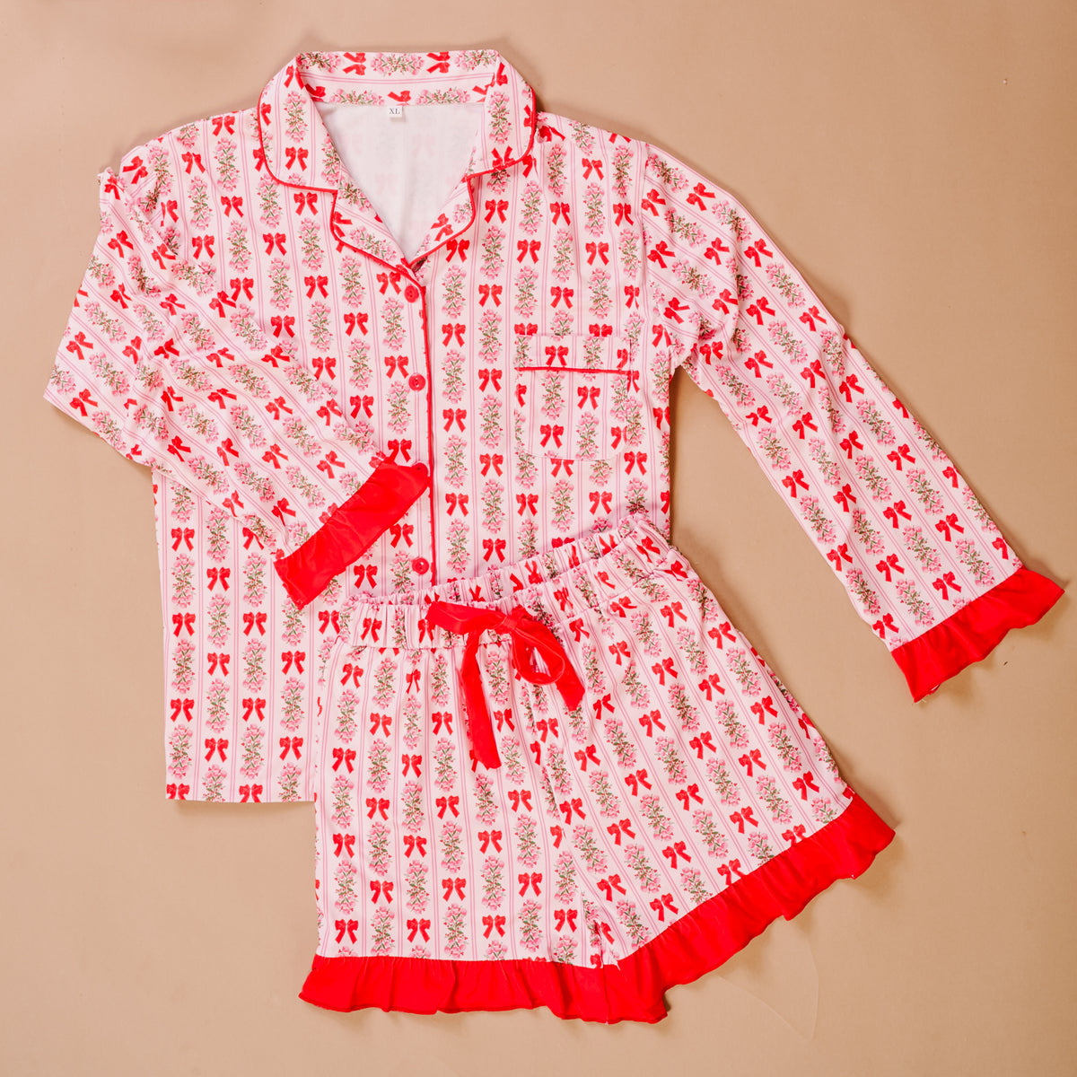 Oh So Merry Sweet Dreams Pajama Shorts Set