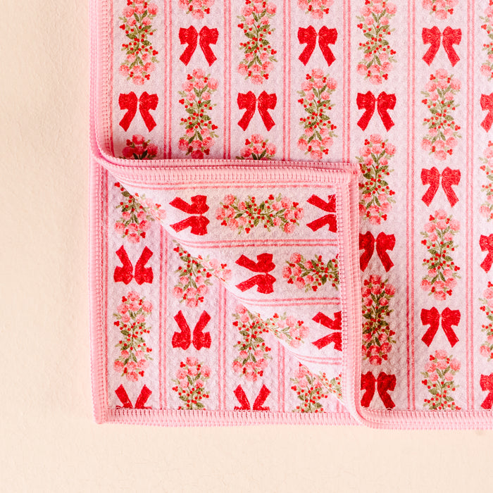 Oh So Merry Waffle Tea Towel