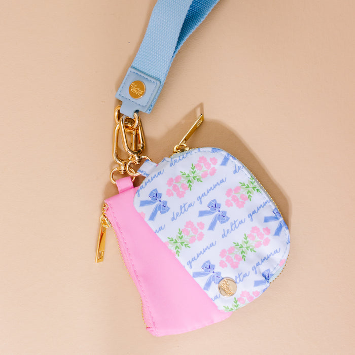 Delta Gamma Dynamic Duo Pouch Wristlet