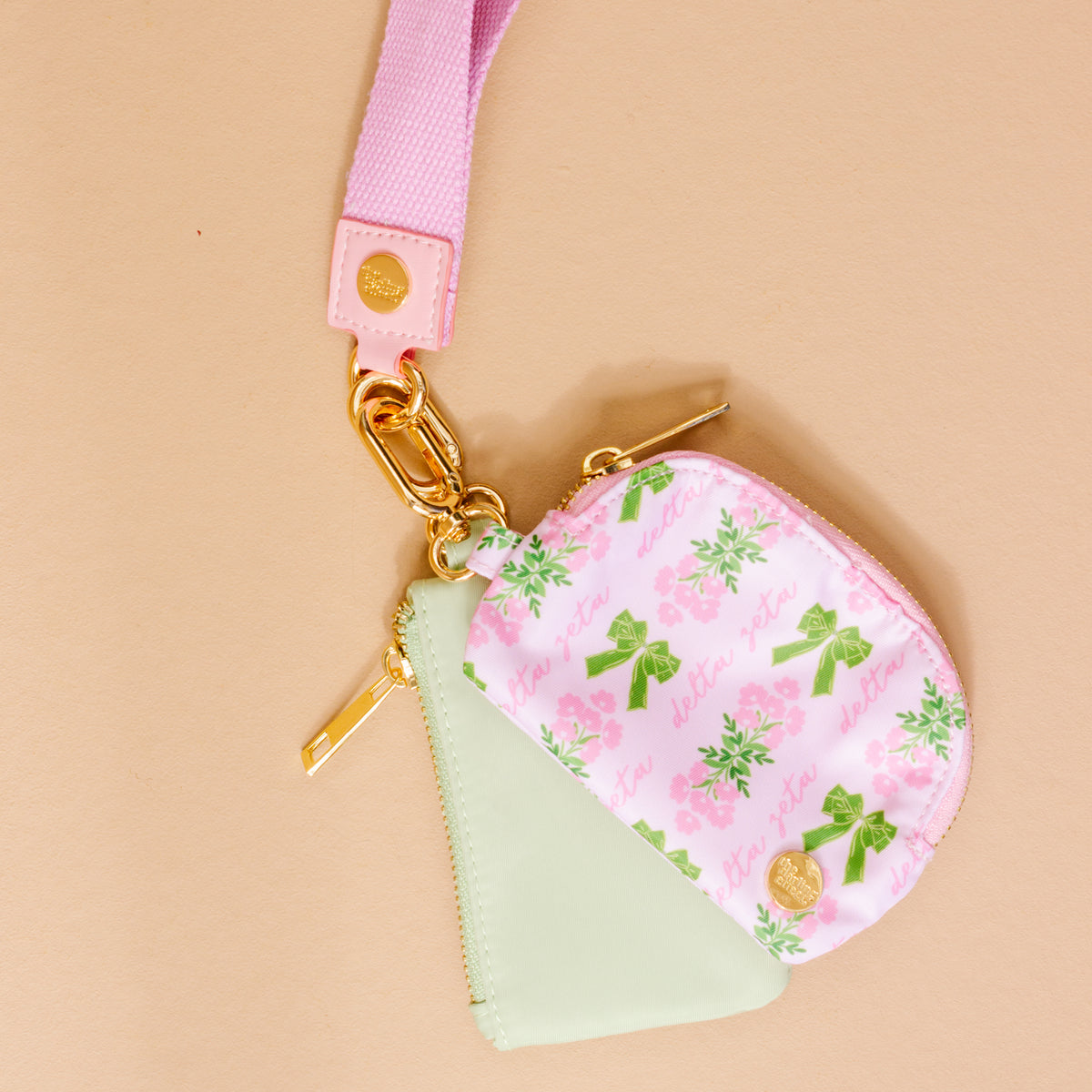 Delta Zeta Dynamic Duo Pouch Wristlet