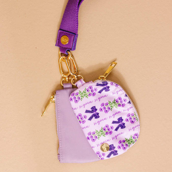 Sigma Sigma Sigma Dynamic Duo Pouch Wristlet