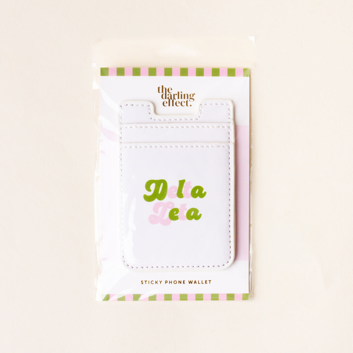 Delta Zeta Stick-On Phone Wallet