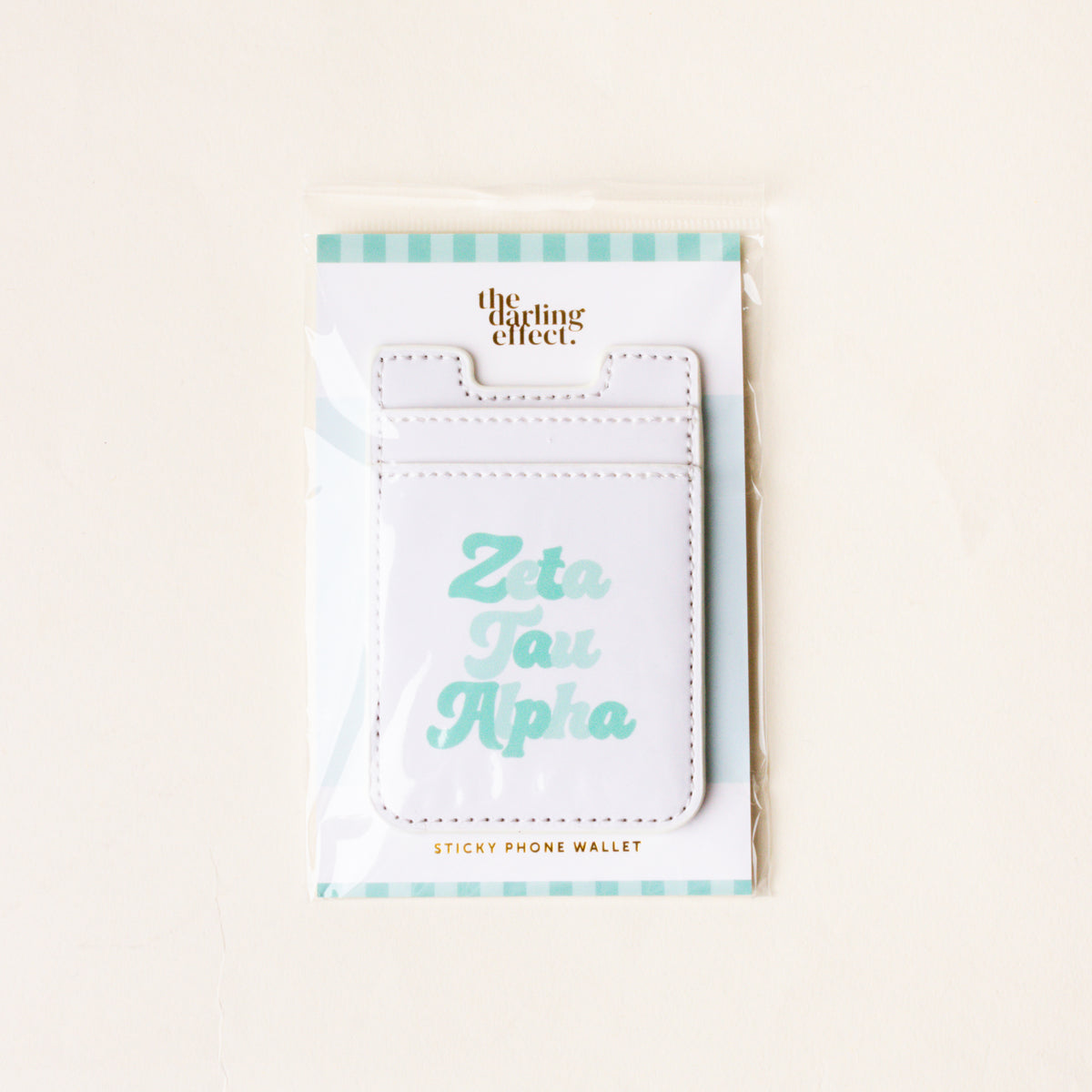 Zeta Tau Alpha Stick-On Phone Wallet