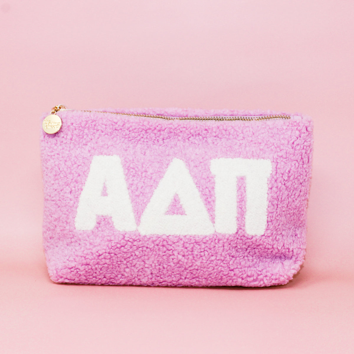 Alpha Delta Pi Lilac Teddy Letter Pouch