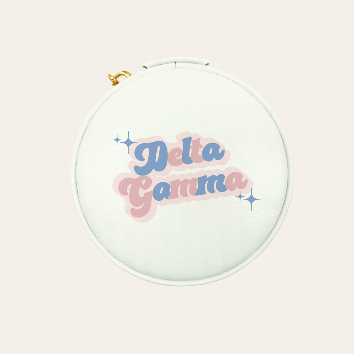 Delta Gamma Travel Jewelry Case