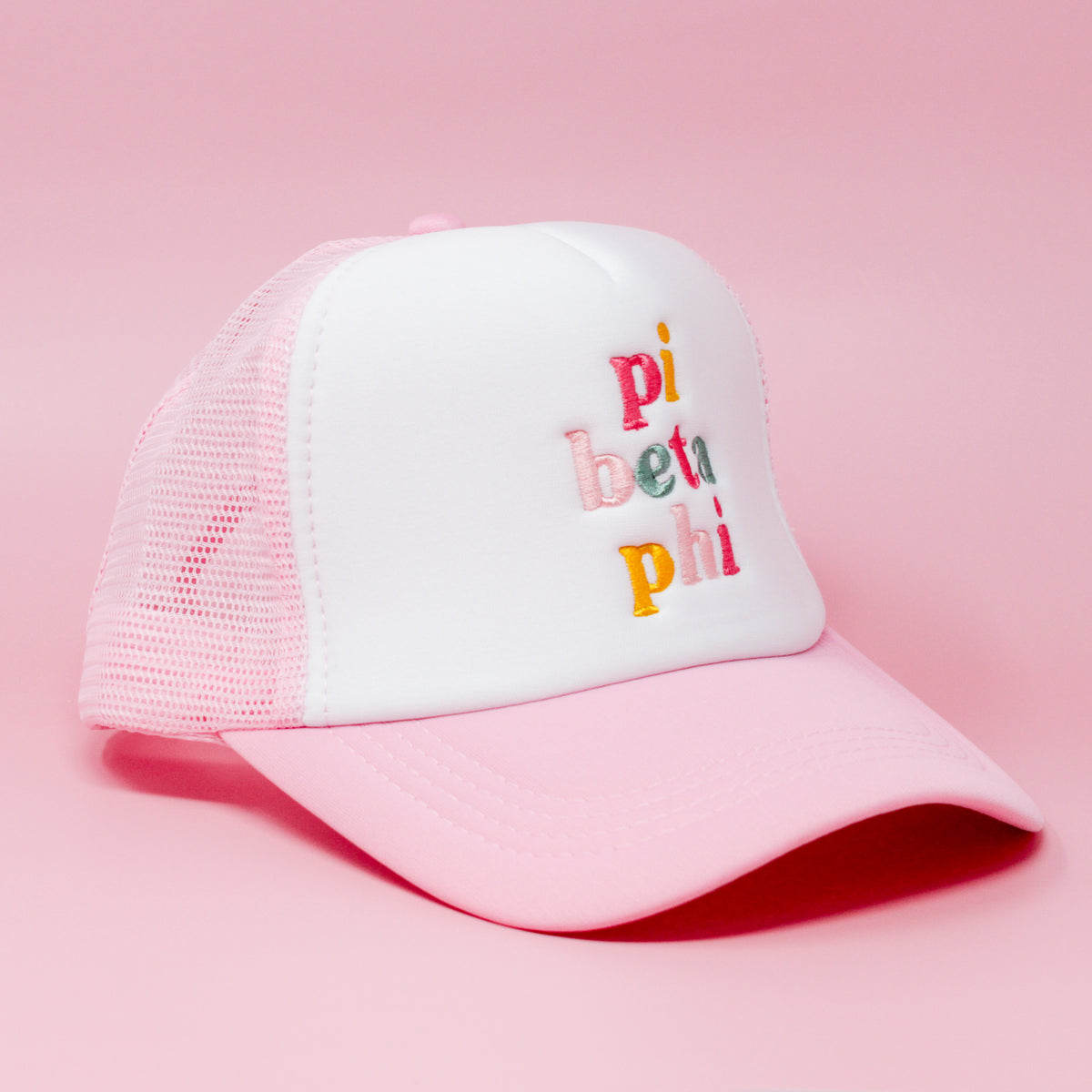 Pi Beta Phi Pink Trucker Hat