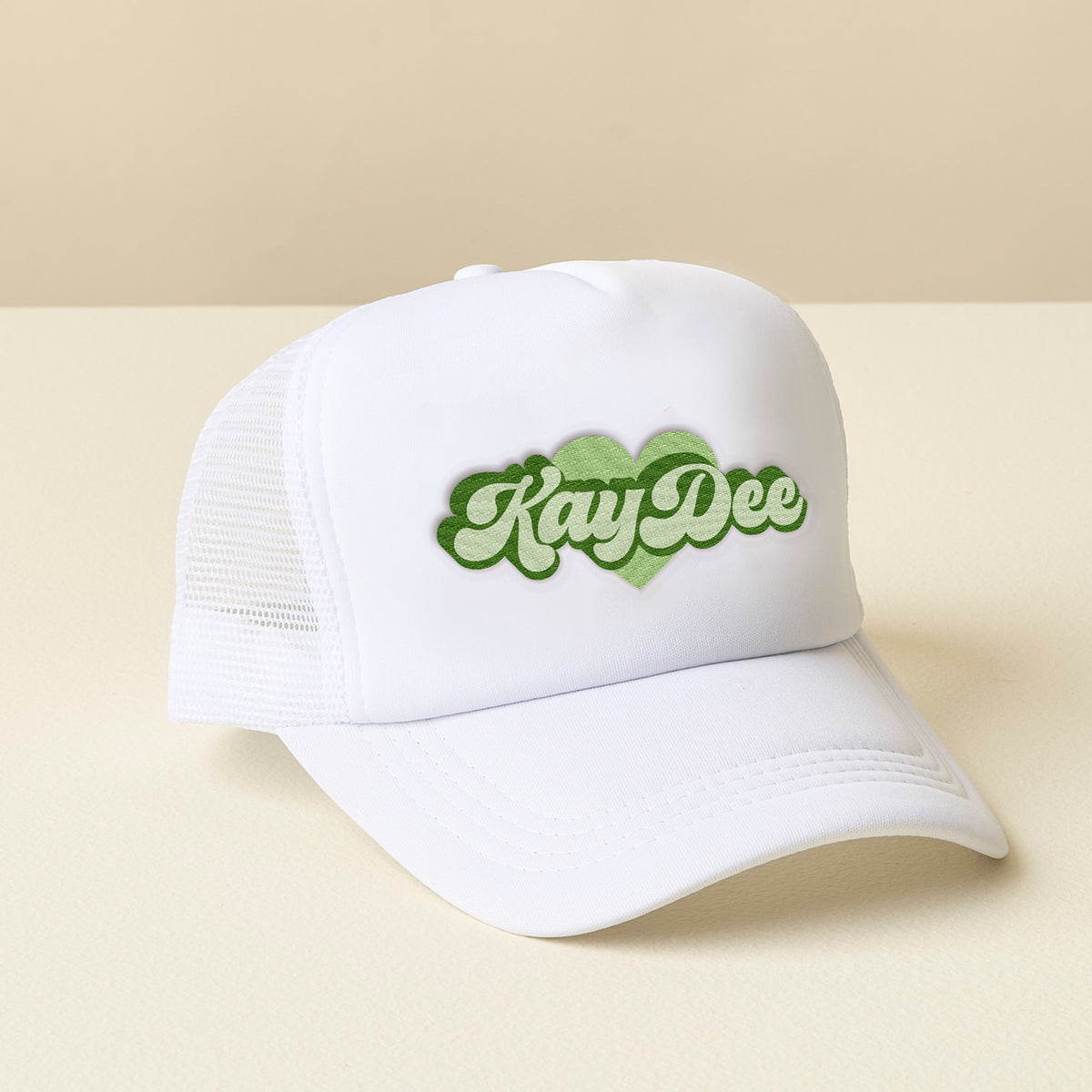 Kappa Delta White Trucker Hat