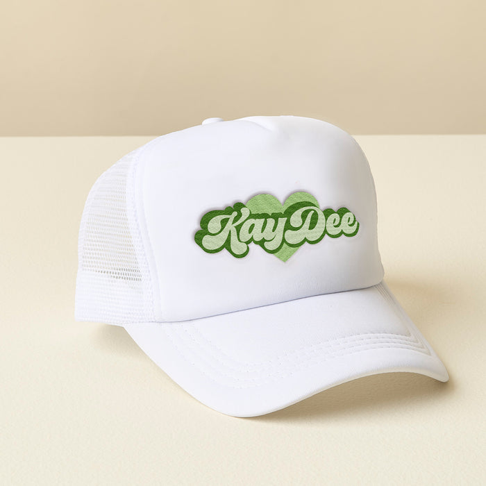 Kappa Delta White Trucker Hat
