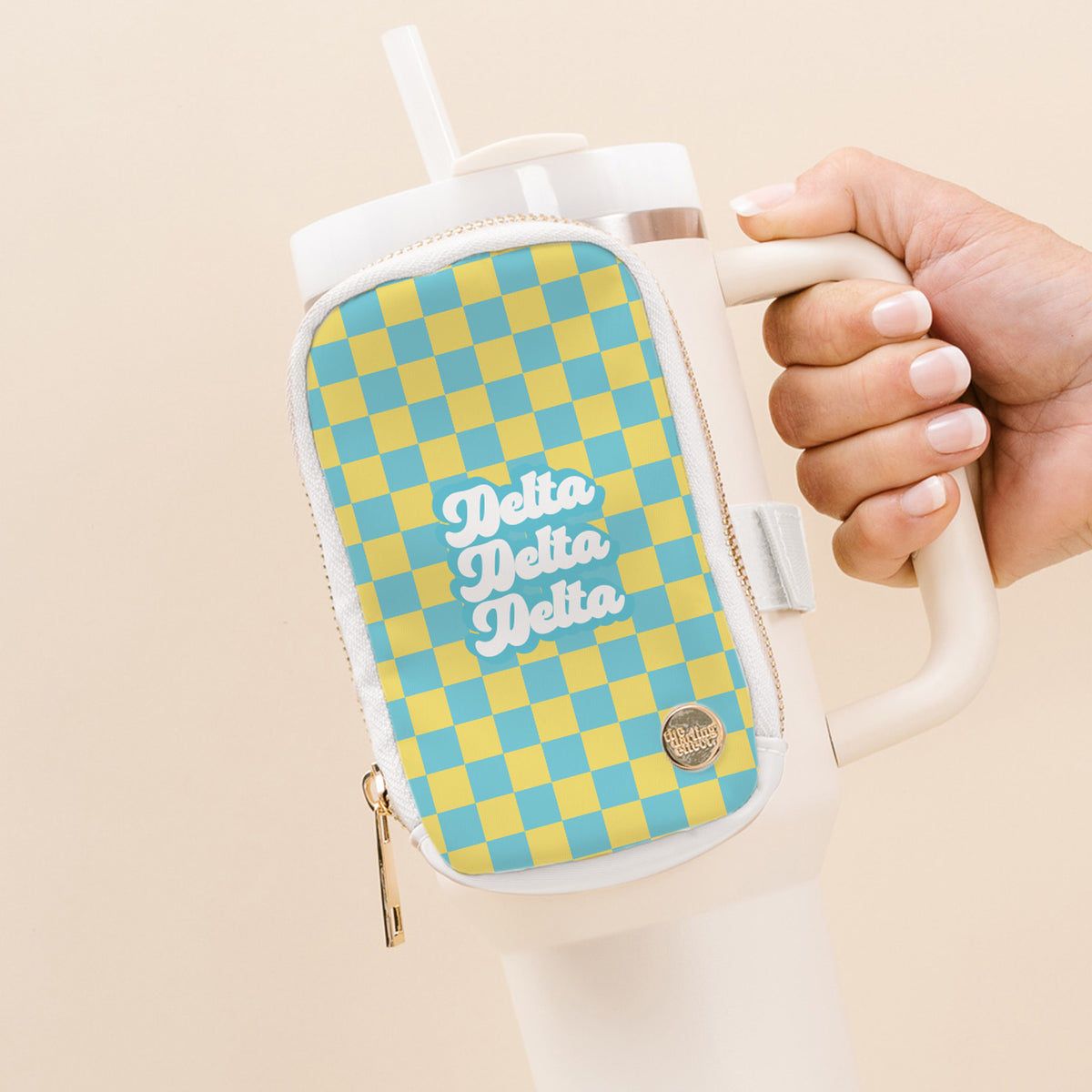 Delta Delta Delta Tumbler Fanny Pack