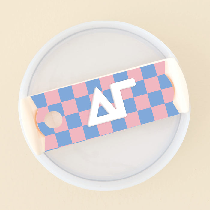 Delta Gamma Tumbler Lid Tag
