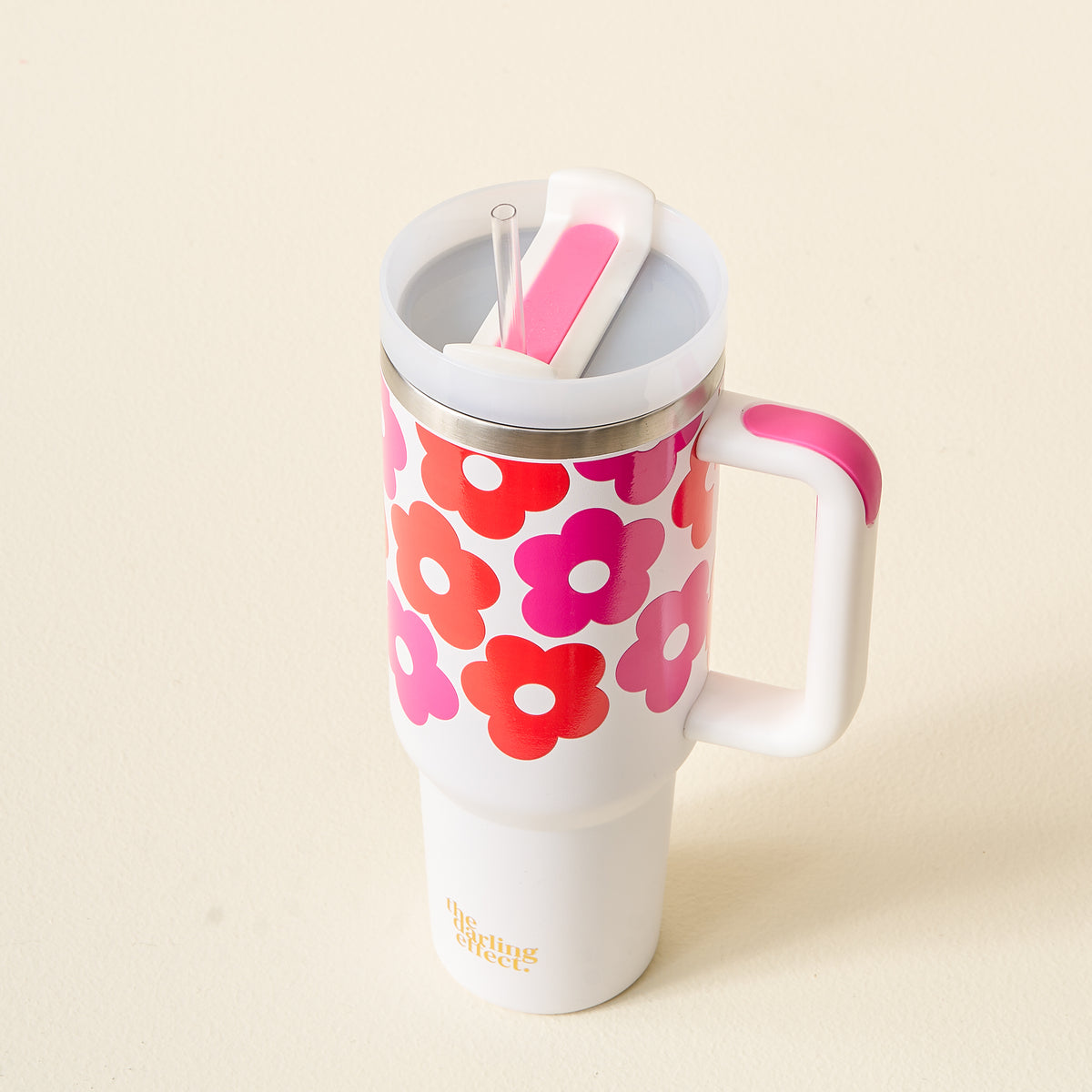Lovebug Floral 40 oz Take Me Everywhere Tumbler