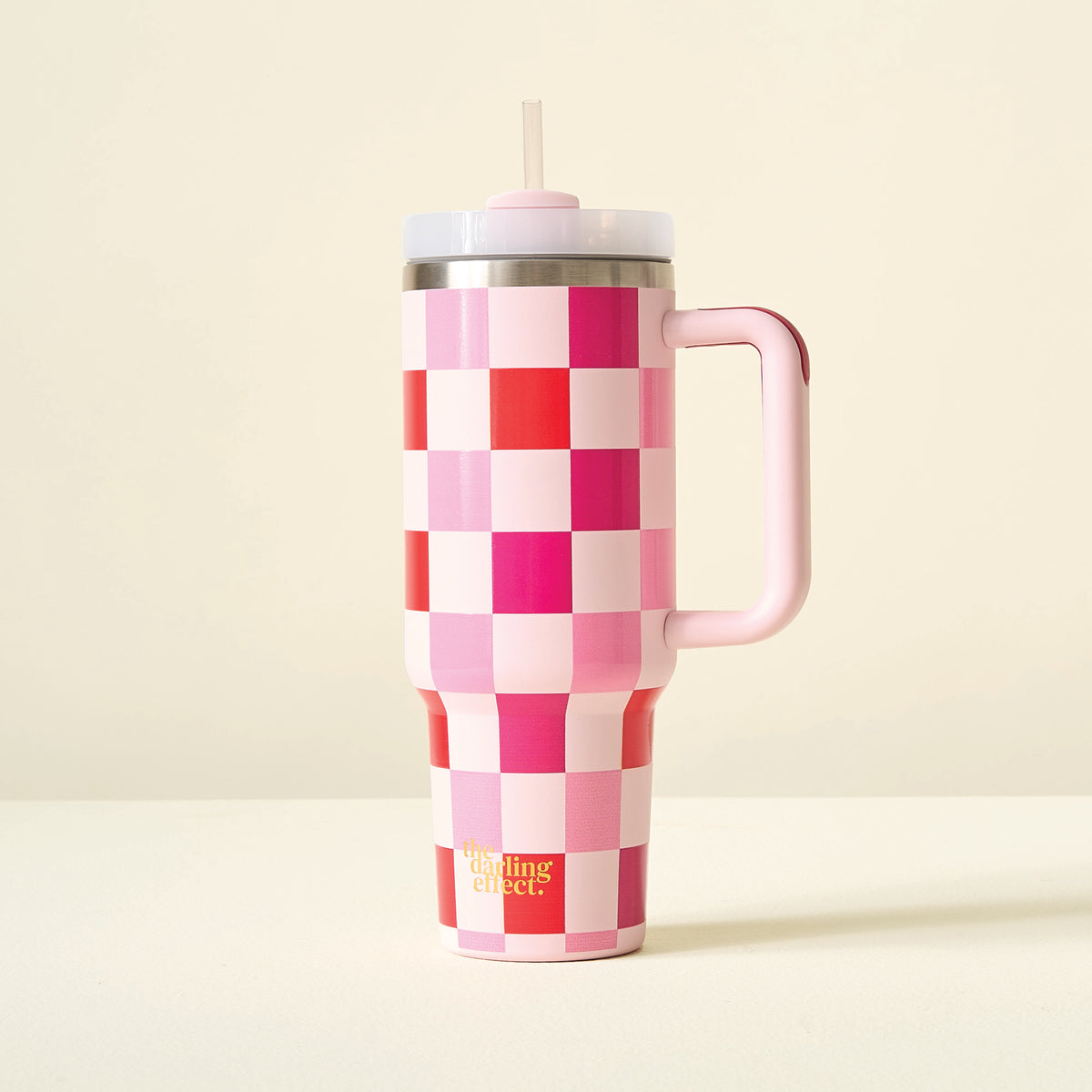 Sweetheart Check 40 oz Take Me Everywhere Tumbler