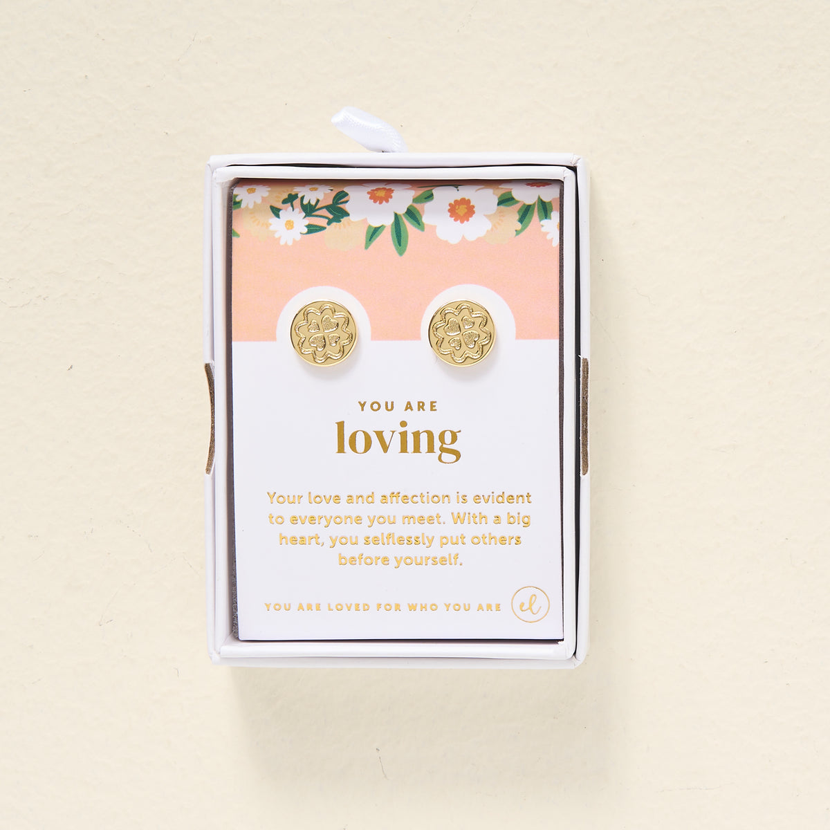 You Are Loving Dainty Stud Earrings
