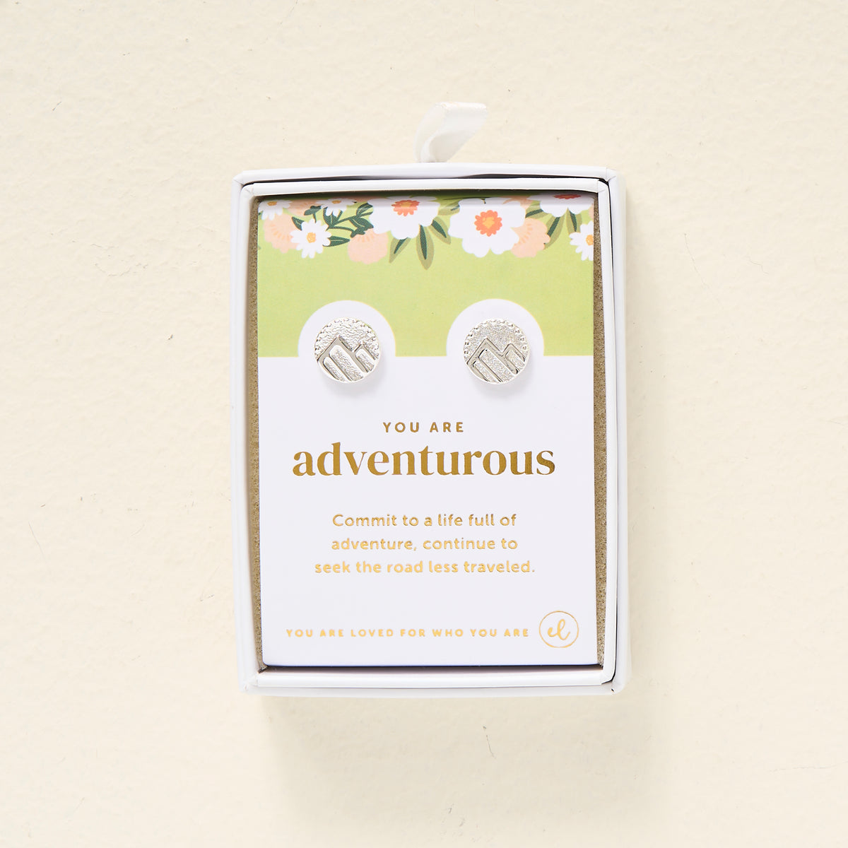 You Are Adventurous Dainty Stud Earrings