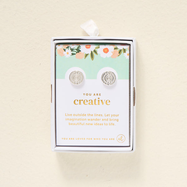 You Are Creative Dainty Stud Earrings